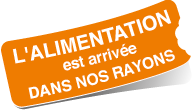 L'alimentation est arrivée dans nos rayons