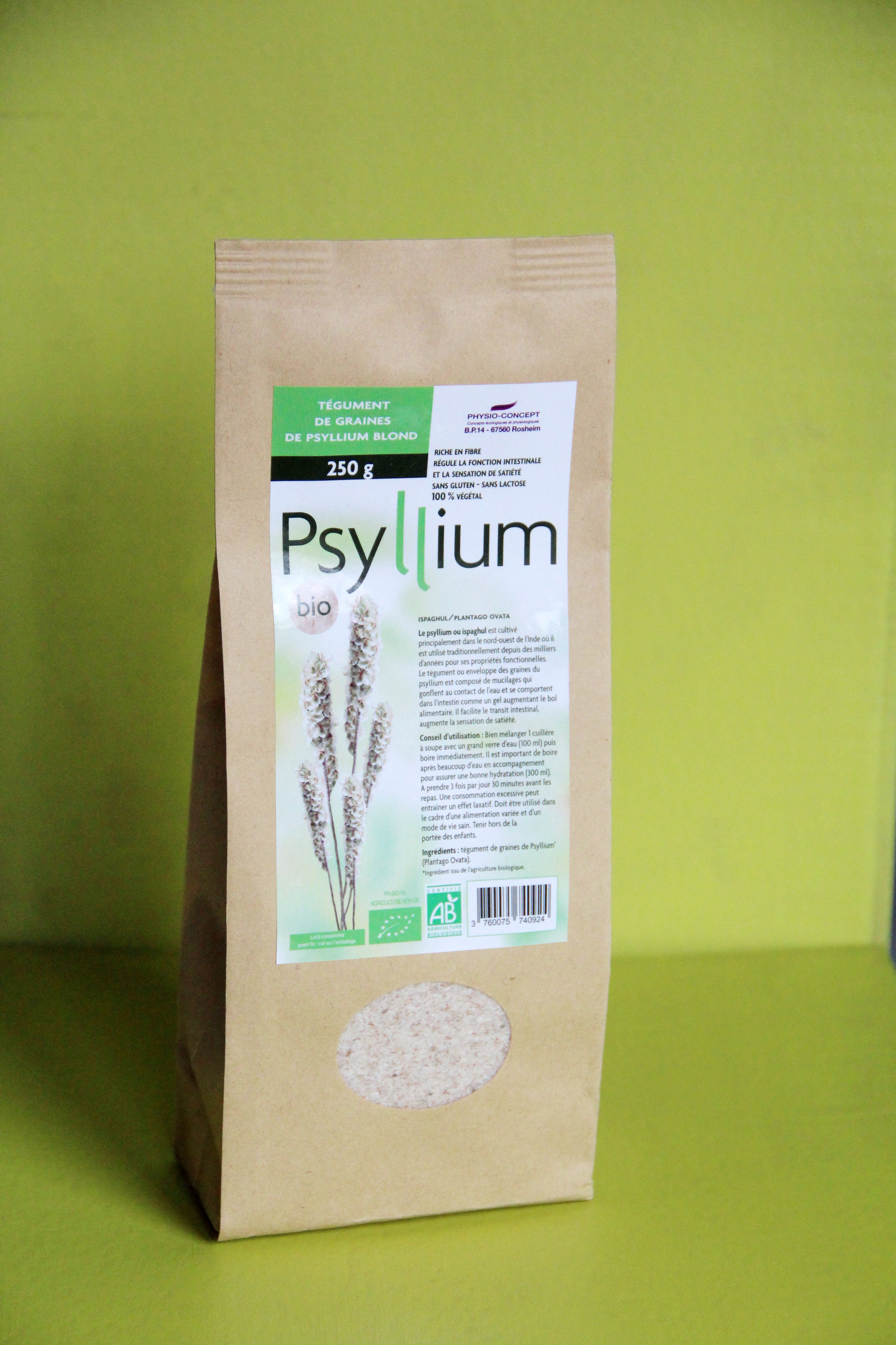 Psyllium Blond en gélules, Compléments alimentaires